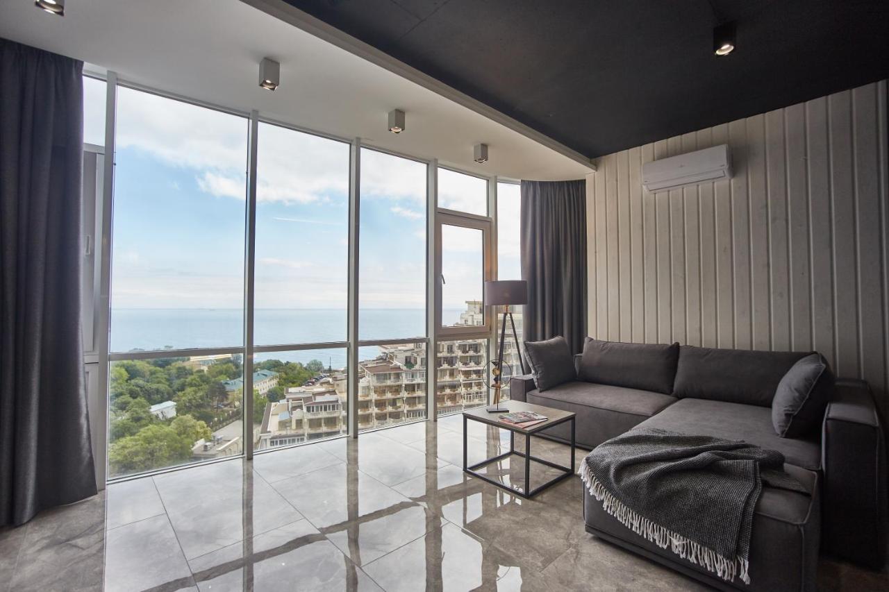 Gagarin Plaza Luxury Sea View Apartments Odesa Exterior foto